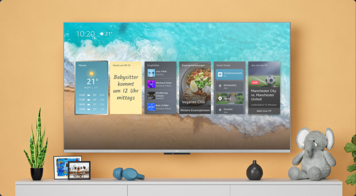 Der Fire TV Omni QLED (Bild: Amazon)